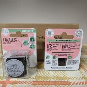 Invisibobble Original Traceless Hair Ring - Black 2-3pk